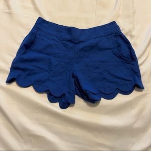 Lilly Pulitzer Scalloped Pullon Shorts